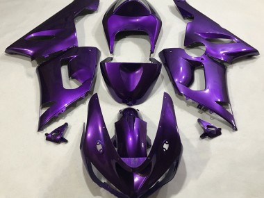 2005-2006 Purple Kawasaki ZX6R Motorcycle Fairing