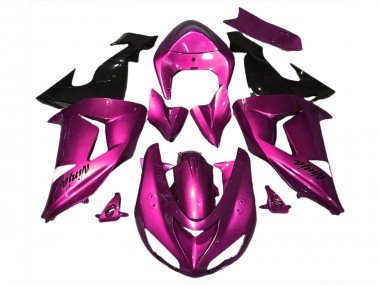 2006-2007 Gloss Pink Kawasaki ZX10R Motorcycle Fairing
