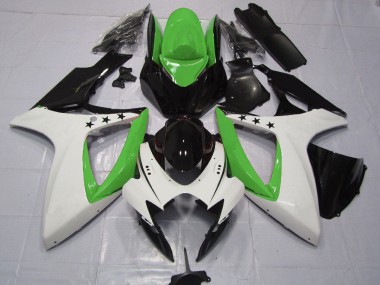 2006-2007 Green Star Suzuki GSXR 600-750 Motorcycle Fairing