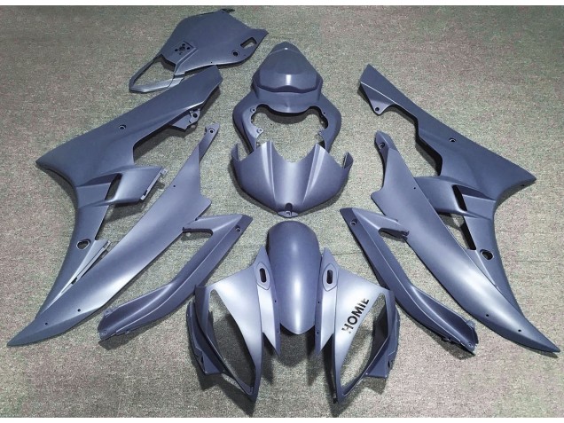 2006-2007 Matte Blue Yamaha R6 Motorcycle Fairing 2006-2007 Matte Blue Yamaha R6 Motorcycle Fairing