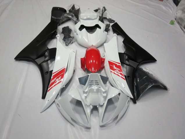 2006-2007 Matte Sides Yamaha R6 Motorcycle Fairing 2006-2007 Matte Sides Yamaha R6 Motorcycle Fairing