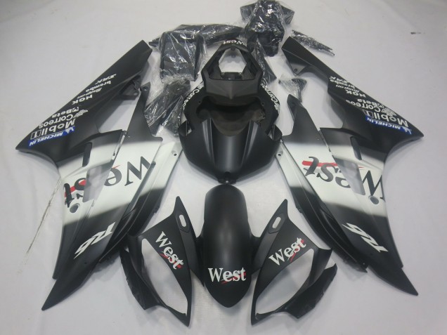 2006-2007 Matte West Yamaha R6 Motorcycle Fairing 2006-2007 Matte West Yamaha R6 Motorcycle Fairing
