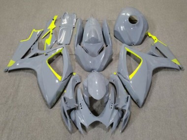 2006-2007 Nardo / High Viz Yellow Suzuki GSXR 600-750 Motorcycle Fairing