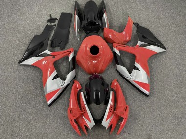 2006-2007 Red Design Suzuki GSXR 600-750 Motorcycle Fairing