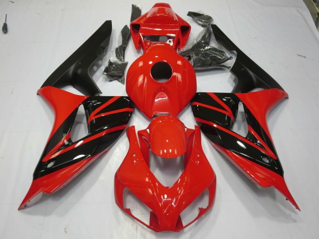 2006-2007 Red and Black Honda CBR1000RR Motorcycle Fairing 2006-2007 Red and Black Honda CBR1000RR Motorcycle Fairing