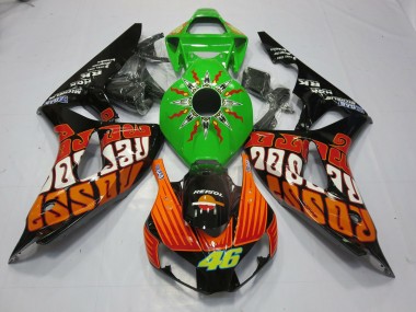 2006-2007 Rossi Lime Honda CBR1000RR Motorcycle Fairing