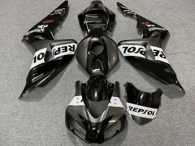 2006-2007 Silver Repsol Honda CBR1000RR Motorcycle Fairing 2006-2007 Silver Repsol Honda CBR1000RR Motorcycle Fairing
