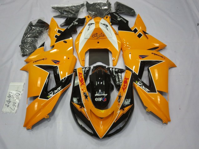 2006-2007 Special Orange Kawasaki ZX10R Motorcycle Fairing 2006-2007 Special Orange Kawasaki ZX10R Motorcycle Fairing