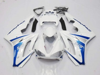 2006-2008 White and Blue Style Triumph Daytona 675 Motorcycle Fairing