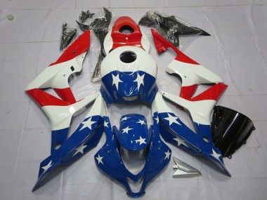 2007-2008 American Flag Honda CBR600RR Motorcycle Fairing