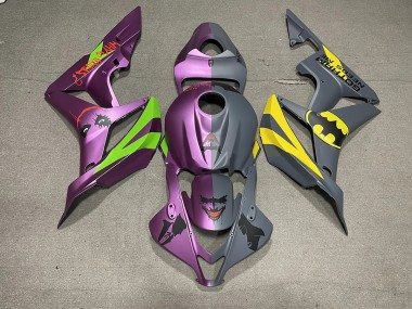 2007-2008 Bat Man vs Joker Matte Honda CBR600RR Motorcycle Fairing