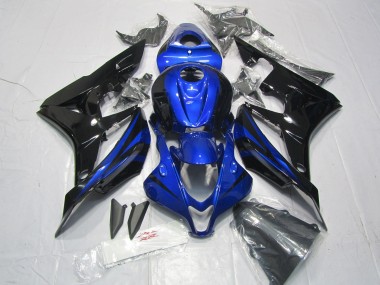 2007-2008 Deep Blue Gloss Honda CBR600RR Motorcycle Fairing