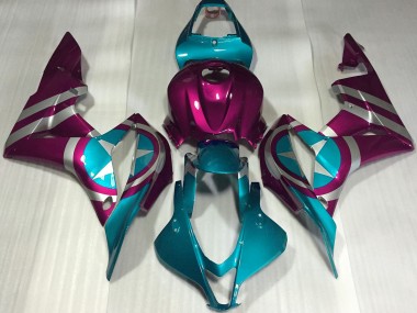 2007-2008 Pink Captain America Honda CBR600RR Motorcycle Fairing