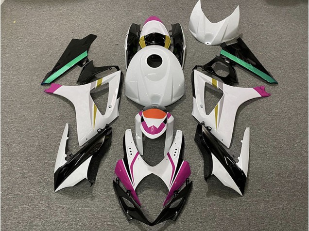 2007-2008 Race Colors 3 Suzuki GSXR 1000 Motorcycle Fairing
