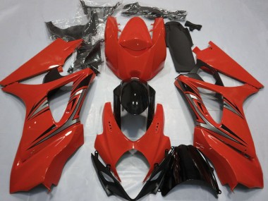 2007-2008 Red OEM Style Suzuki GSXR 1000 Motorcycle Fairing