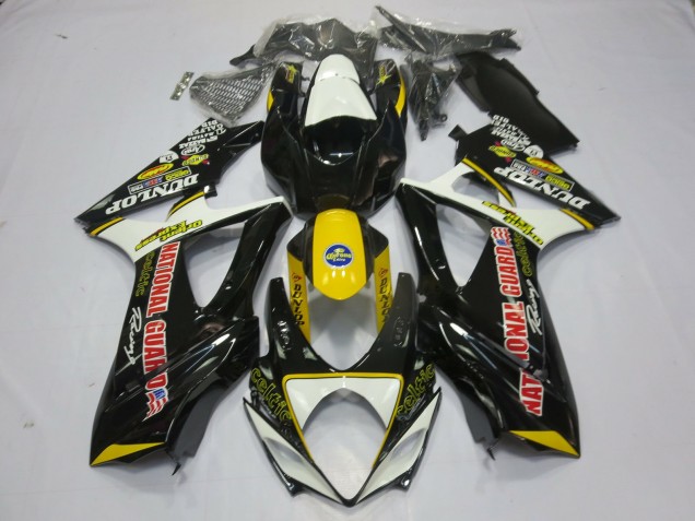 2007-2008 Special Dunlop Suzuki GSXR 1000 Motorcycle Fairing