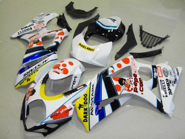 2007-2008 Spots Suzuki GSXR 1000 Motorcycle Fairing
