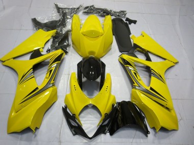2007-2008 Yellow OEM Style Suzuki GSXR 1000 Motorcycle Fairing