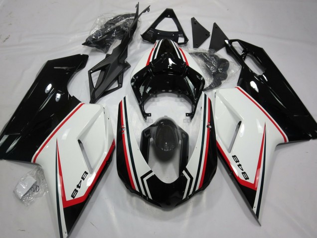 2007-2014 848 TriColor Ducati Ducati 848 1098 1198 Motorcycle Fairing