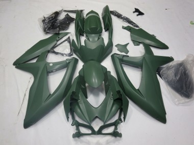 2008-2010 Army Green Suzuki GSXR 600-750 Motorcycle Fairing