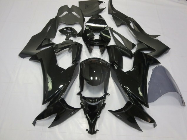 2008-2010 Gloss Black Kawasaki ZX10R Motorcycle Fairing 2008-2010 Gloss Black Kawasaki ZX10R Motorcycle Fairing