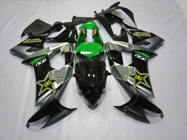 2008-2010 RockStar Kawasaki ZX10R Motorcycle Fairing 2008-2010 RockStar Kawasaki ZX10R Motorcycle Fairing