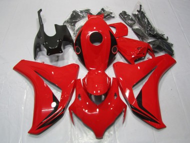 2008-2011 Gloss Red Small Accents Honda CBR1000RR Motorcycle Fairing