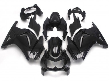 2008-2012 Gloss Black Plain Kawasaki Ninja 250 Motorcycle Fairing