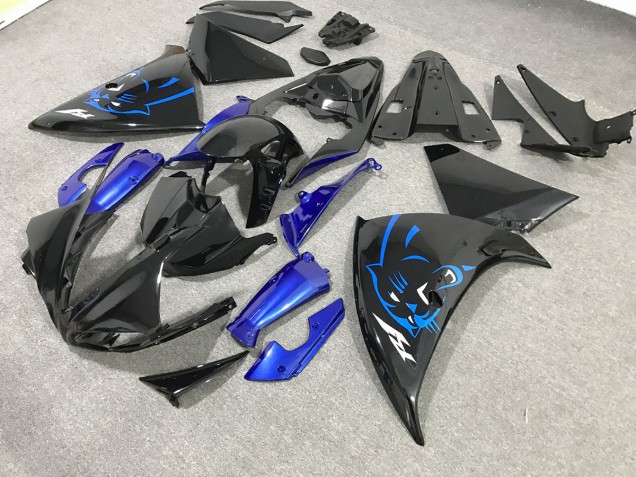 2009-2011 Blue Panther Yamaha R1 Motorcycle Fairing 2009-2011 Blue Panther Yamaha R1 Motorcycle Fairing