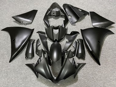 2009-2011 Matte Black & Gold Yamaha R1 Motorcycle Fairing