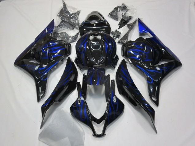 2009-2012 Blue Flame Honda CBR600RR Motorcycle Fairing 2009-2012 Blue Flame Honda CBR600RR Motorcycle Fairing