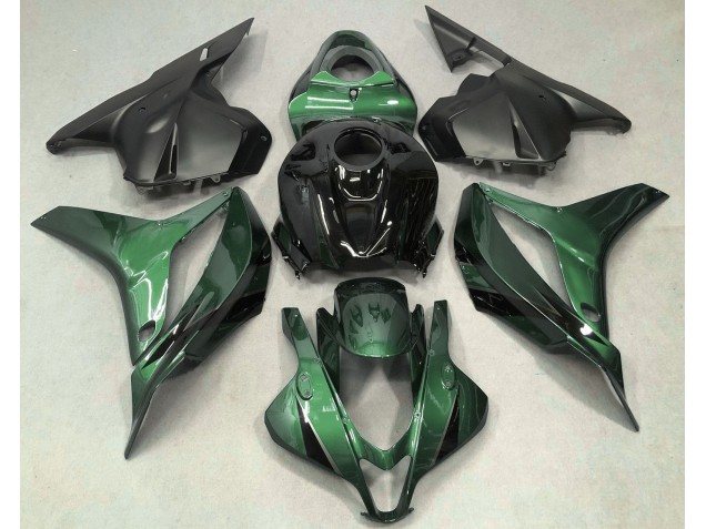 2009-2012 Deep Green with Black Honda CBR600RR Motorcycle Fairing 2009-2012 Deep Green with Black Honda CBR600RR Motorcycle Fairing