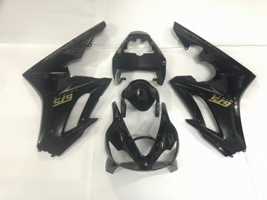 2009-2012 Gloss Black & Gold Triumph Daytona 675 Motorcycle Fairing