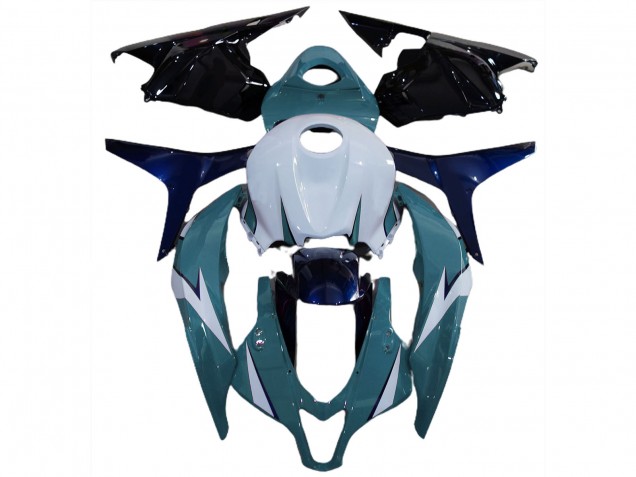 2009-2012 Gloss Light Blue and Blue Honda CBR600RR Motorcycle Fairing 2009-2012 Gloss Light Blue and Blue Honda CBR600RR Motorcycle Fairing
