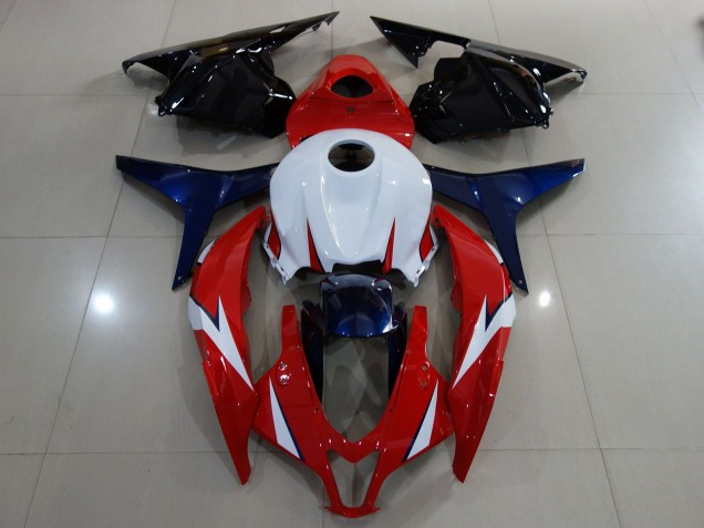 2009-2012 Gloss Red / White Honda CBR600RR Motorcycle Fairing 2009-2012 Gloss Red / White Honda CBR600RR Motorcycle Fairing