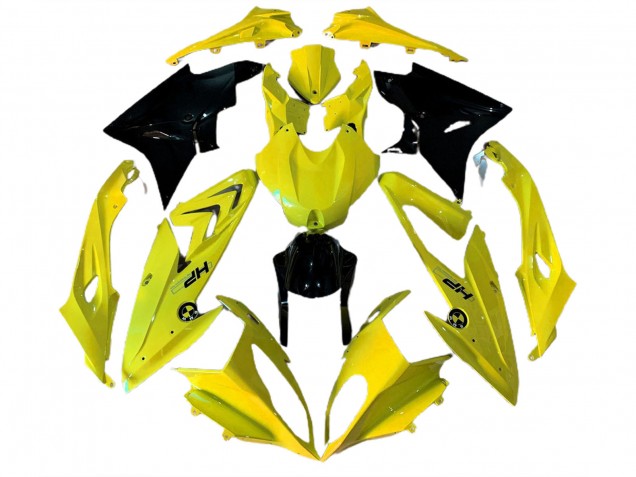 2009-2014 Alien Blue and White BMW S1000RR Motorcycle Fairing