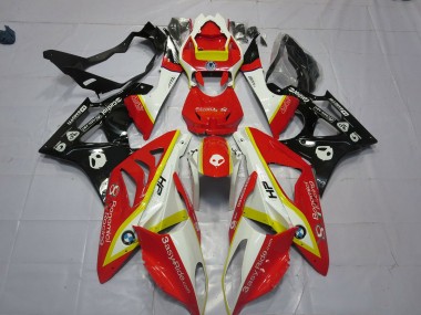 2009-2014 Alien Blue and White BMW S1000RR Motorcycle Fairing