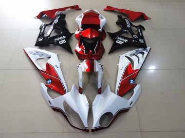 2009-2014 Alien Blue and White BMW S1000RR Motorcycle Fairing