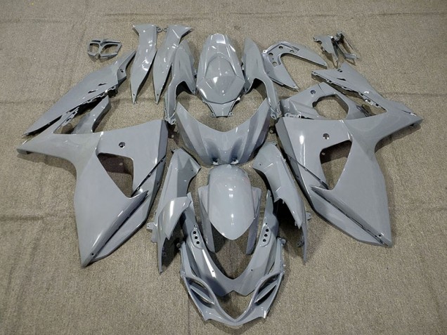 2009-2016 Nardo Grey Suzuki GSXR 1000 Motorcycle Fairing 2009-2016 Nardo Grey Suzuki GSXR 1000 Motorcycle Fairing