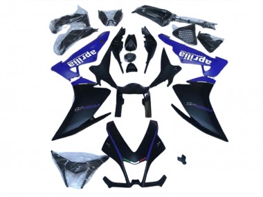 2010-2015 Matte Black & Blue Aprilia RSV4 1000 Motorcycle Fairing
