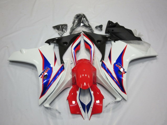 2011-2012 Blue White Red HRC Honda CBR600F Motorcycle Fairing 2011-2012 Blue White Red HRC Honda CBR600F Motorcycle Fairing