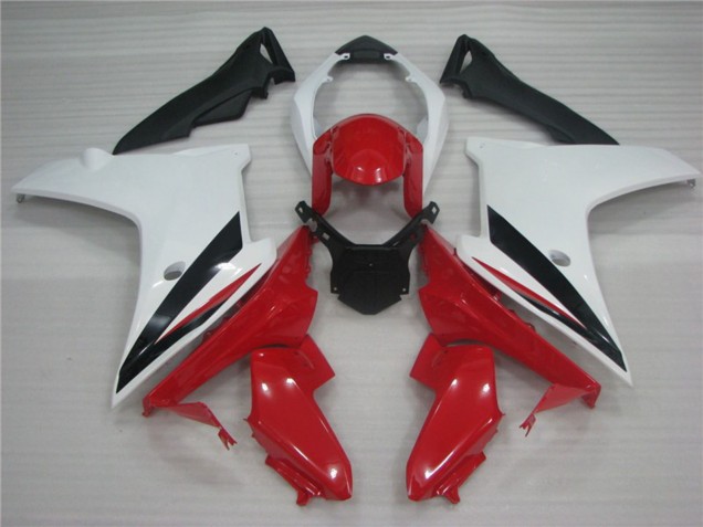 2011-2012 White Red and Black Honda CBR600F Motorcycle Fairing 2011-2012 White Red and Black Honda CBR600F Motorcycle Fairing