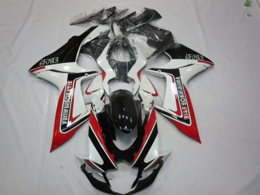 2011-2024 Red White and Black Suzuki GSXR 600-750 Motorcycle Fairing