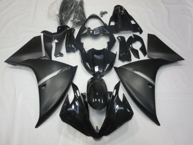 2012-2014 Matte Black Yamaha R1 Motorcycle Fairing