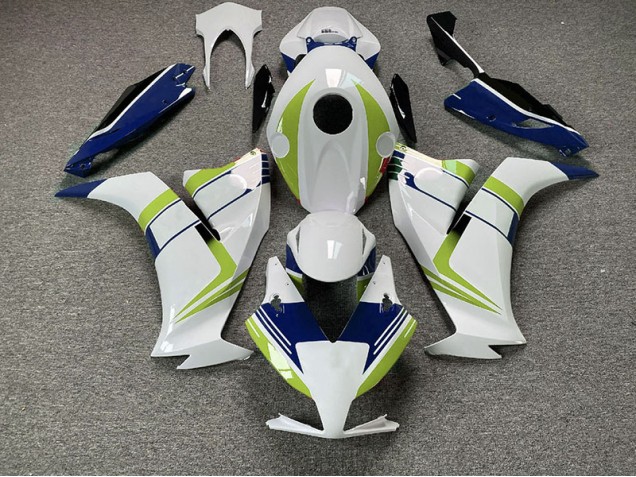 2012-2016 Gloss Blue and Lime Honda CBR1000RR Motorcycle Fairing 2012-2016 Gloss Blue and Lime Honda CBR1000RR Motorcycle Fairing