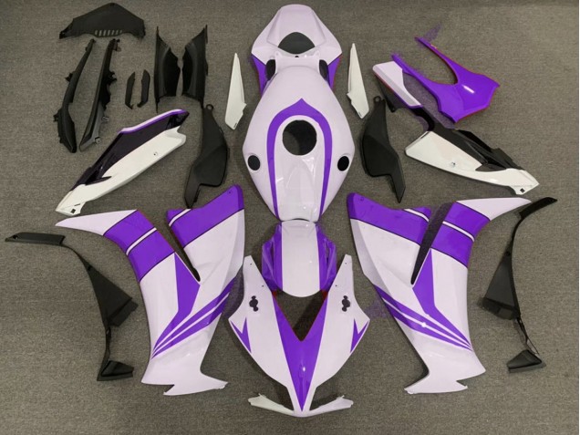 2012-2016 Gloss Purple and White Honda CBR1000RR Motorcycle Fairing 2012-2016 Gloss Purple and White Honda CBR1000RR Motorcycle Fairing