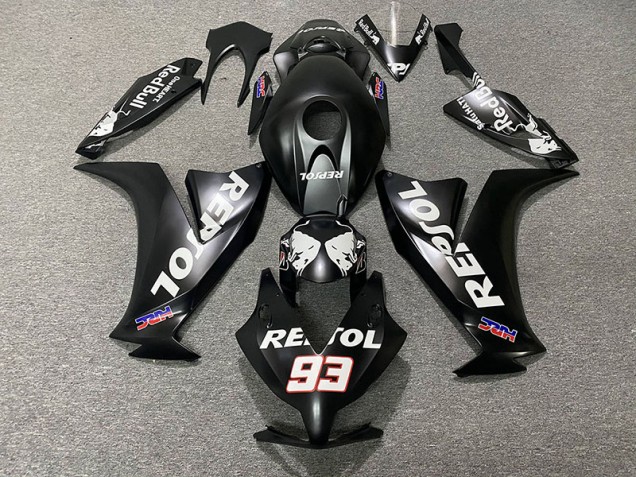2012-2016 Matte Black Repsol Honda CBR1000RR Motorcycle Fairing 2012-2016 Matte Black Repsol Honda CBR1000RR Motorcycle Fairing