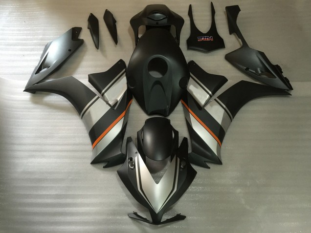 2012-2016 Matte Silver and Black Honda CBR1000RR Motorcycle Fairing 2012-2016 Matte Silver and Black Honda CBR1000RR Motorcycle Fairing
