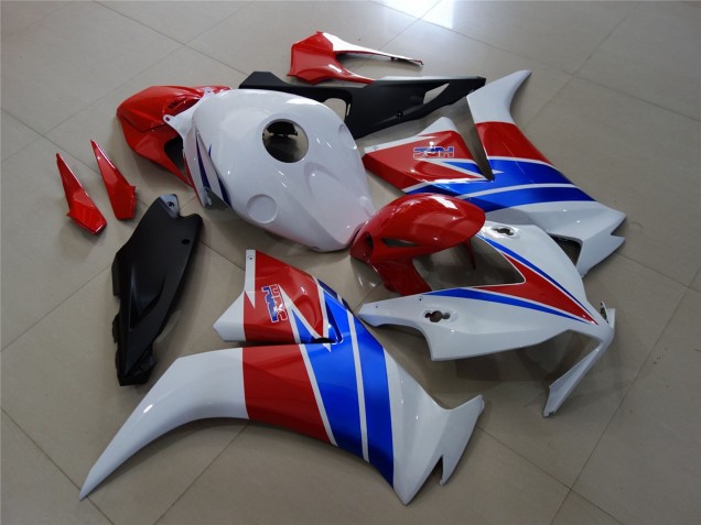 2012-2016 White Red and Blue Honda CBR1000RR Motorcycle Fairing 2012-2016 White Red and Blue Honda CBR1000RR Motorcycle Fairing