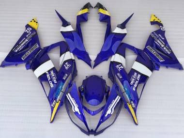 2013-2018 Blue Style Kawasaki ZX6R Motorcycle Fairing